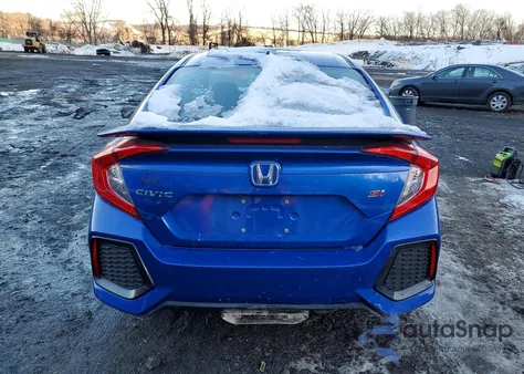2018 Honda Civic Si из США, поврежденный, VIN 2HGFC1E59JH708709